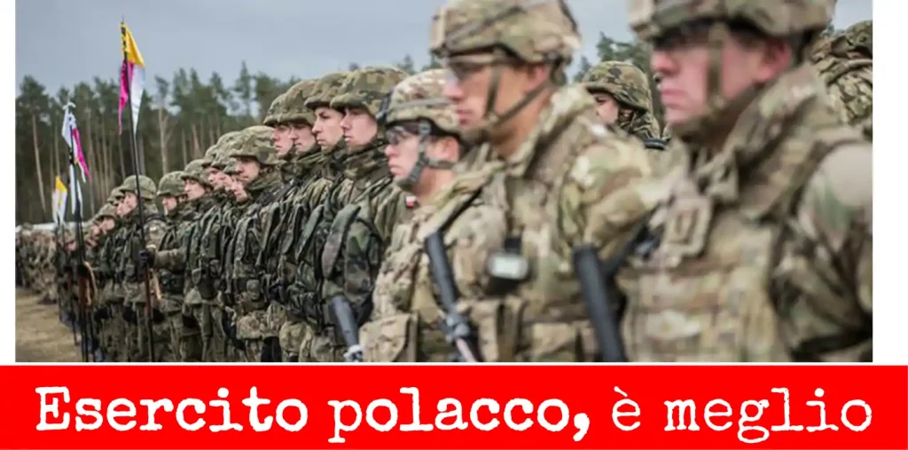 Per la Polonia, niente esercito europeo.
